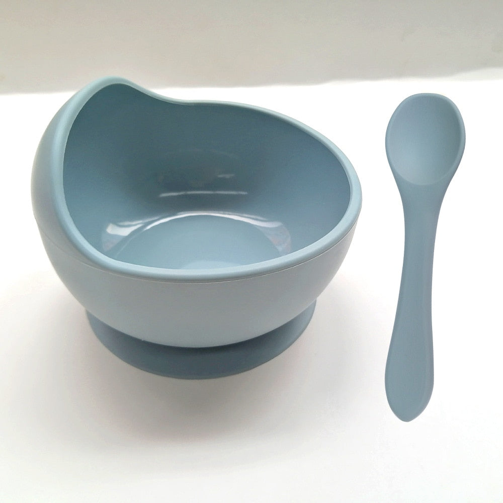 Silicone Baby Feeding Bowl