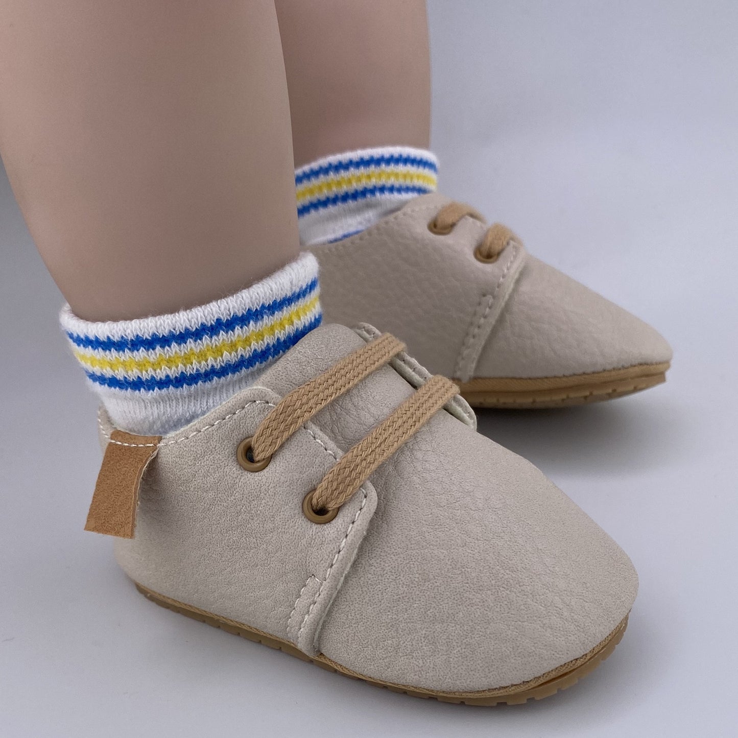 Retro Leather Baby Shoes