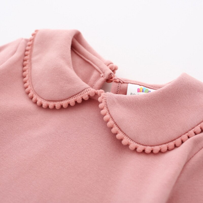 Girls Collar Tops