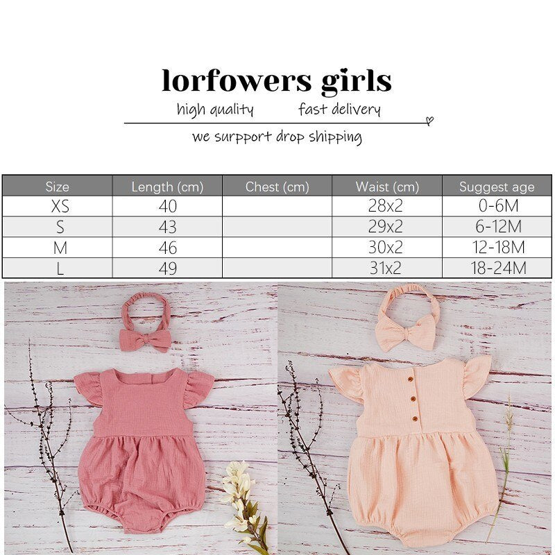 Baby Girl Romper