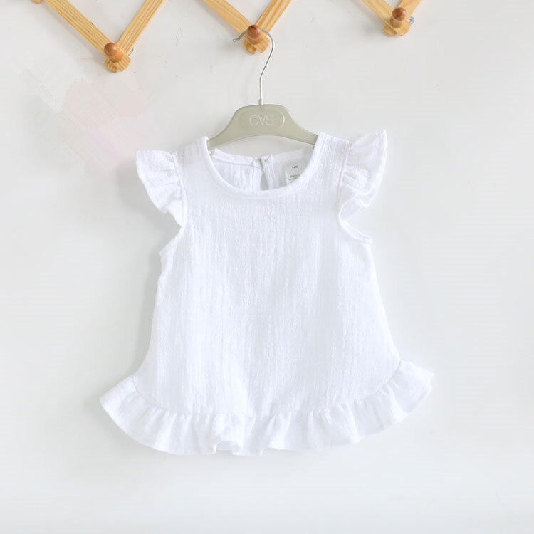 Ruffle Girls Cotton Top