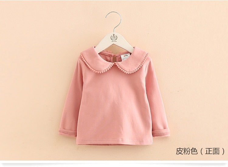 Girls Collar Tops