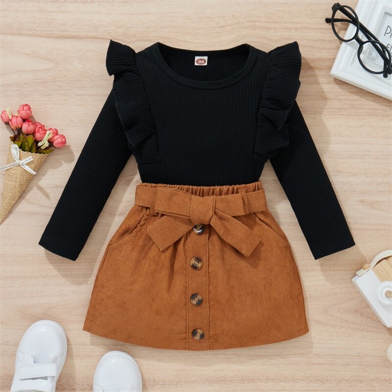 Girls Skirt and Top Set