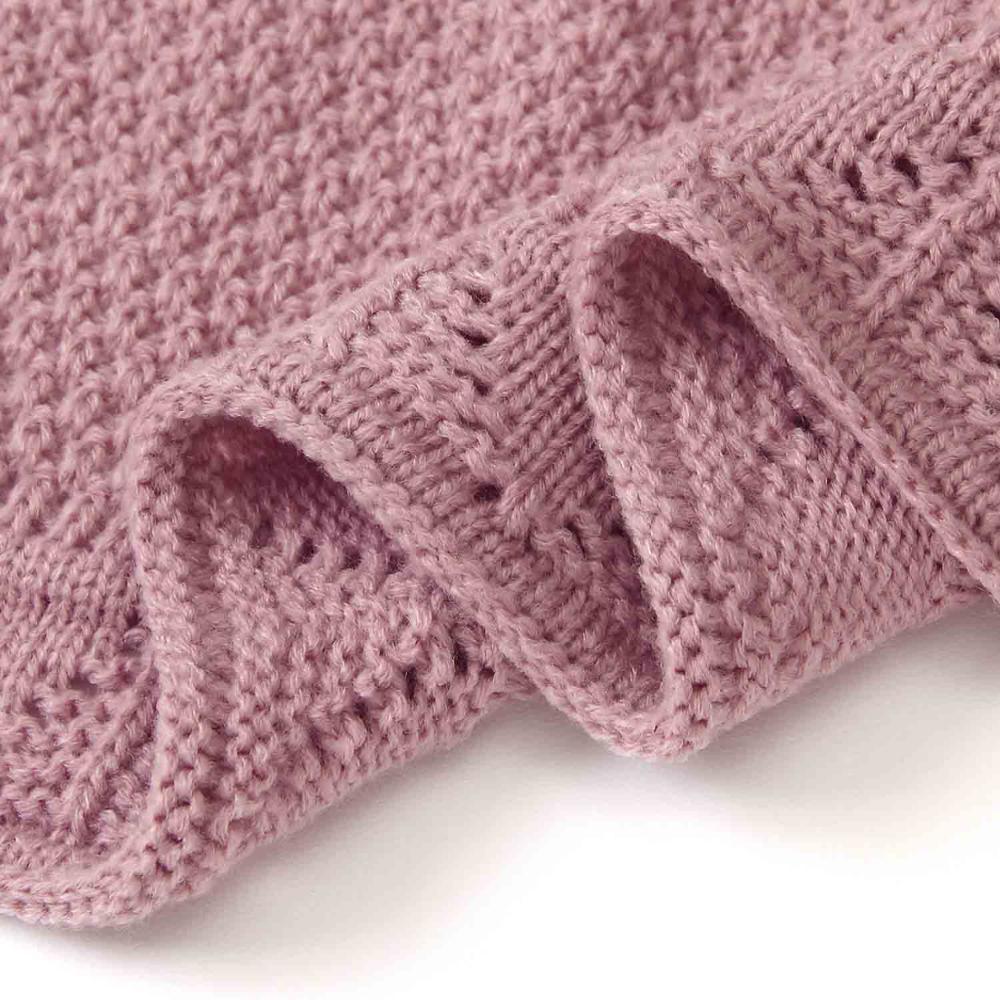 Knitted Newborn Swaddle Wrap 100*80cm