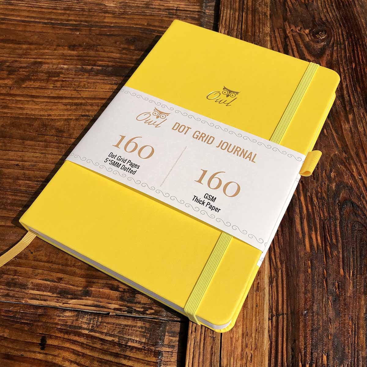 Bullet Journal Dot Grid Notebook 160 Pages 5x5