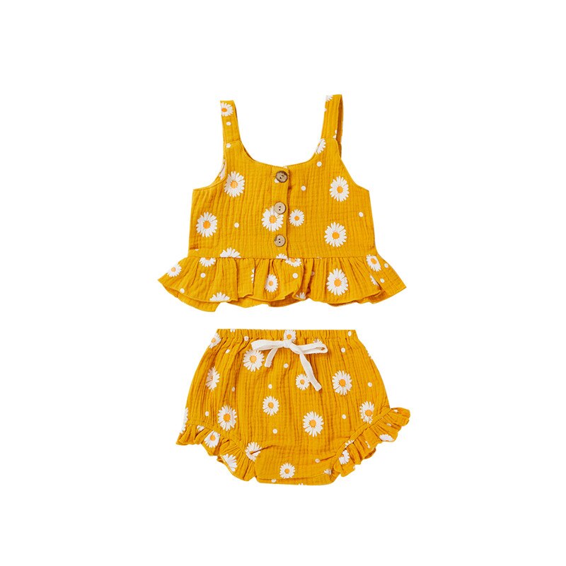 Summer Flower Short and Top Set