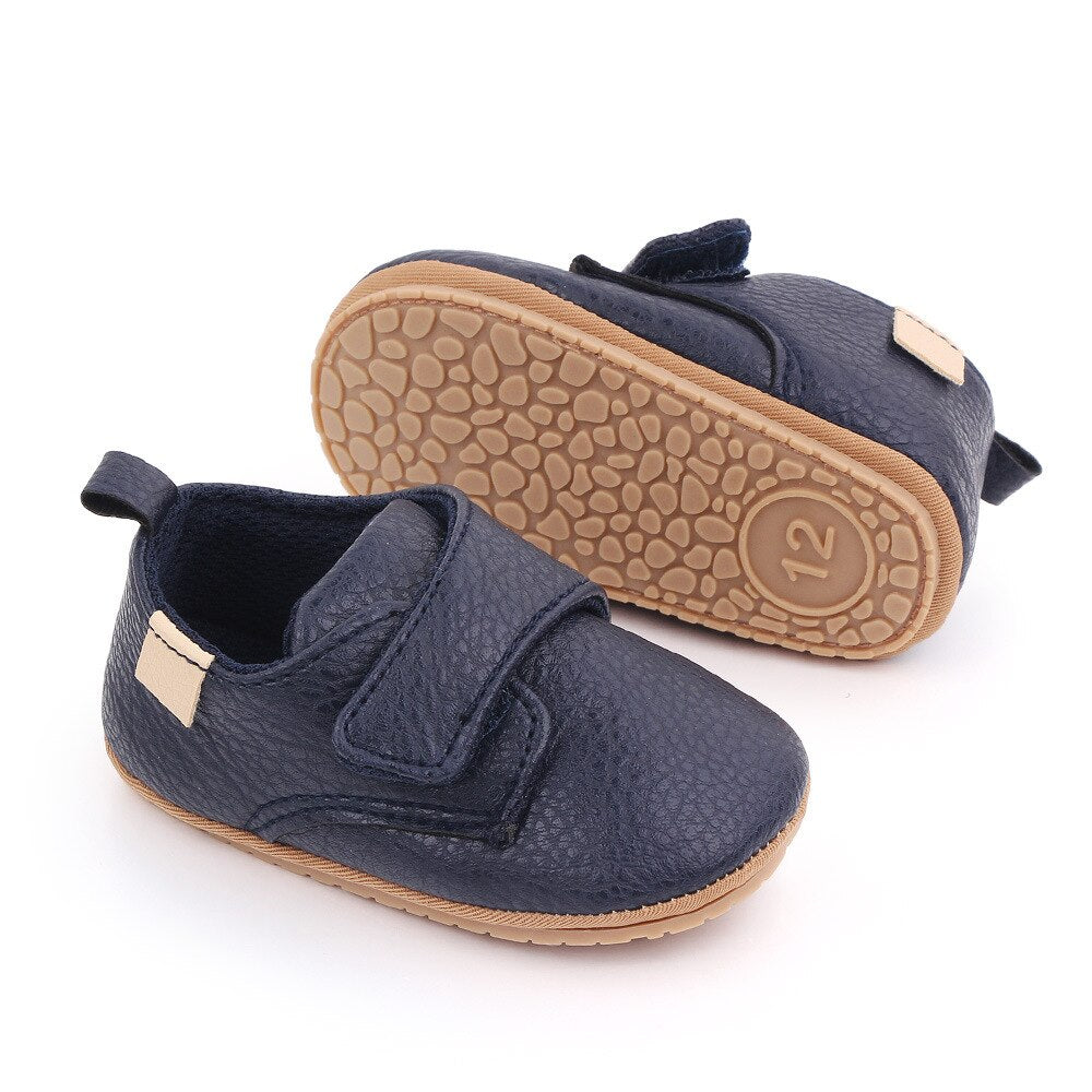 Retro Leather Baby Shoes