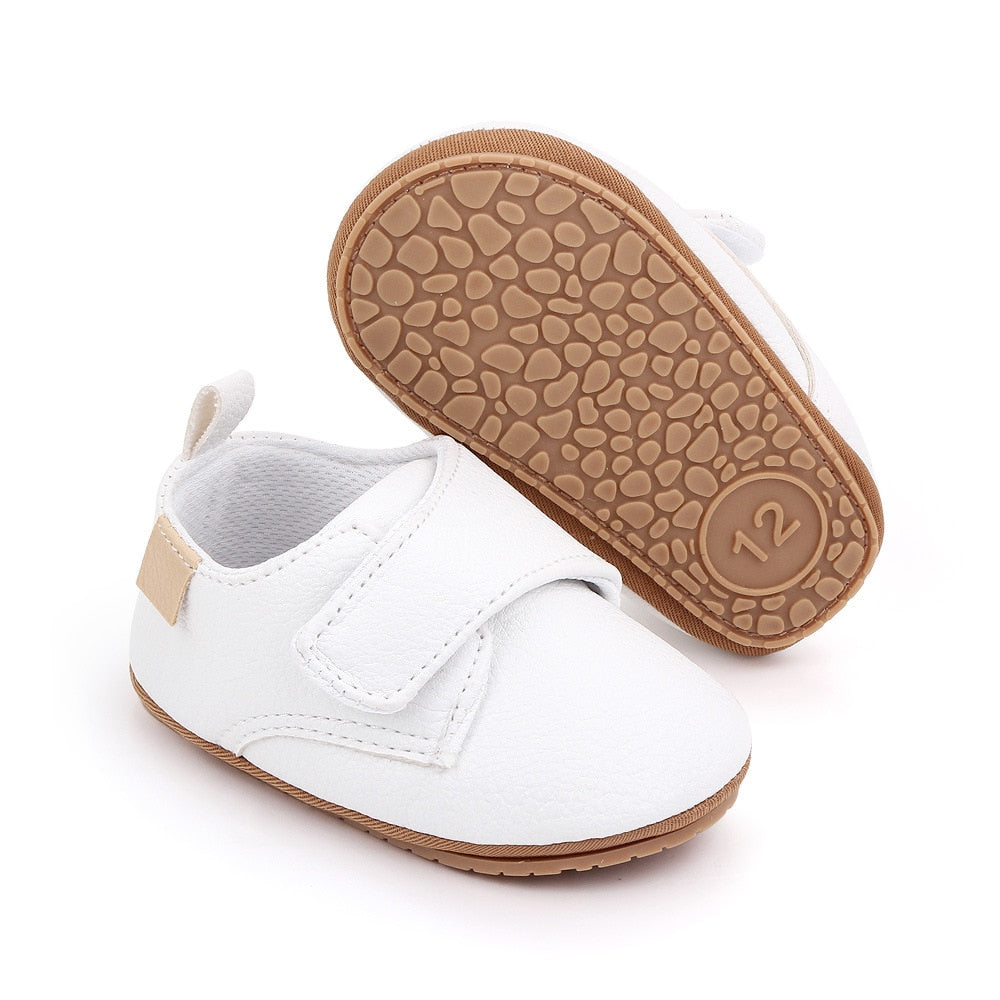 Retro Leather Baby Shoes