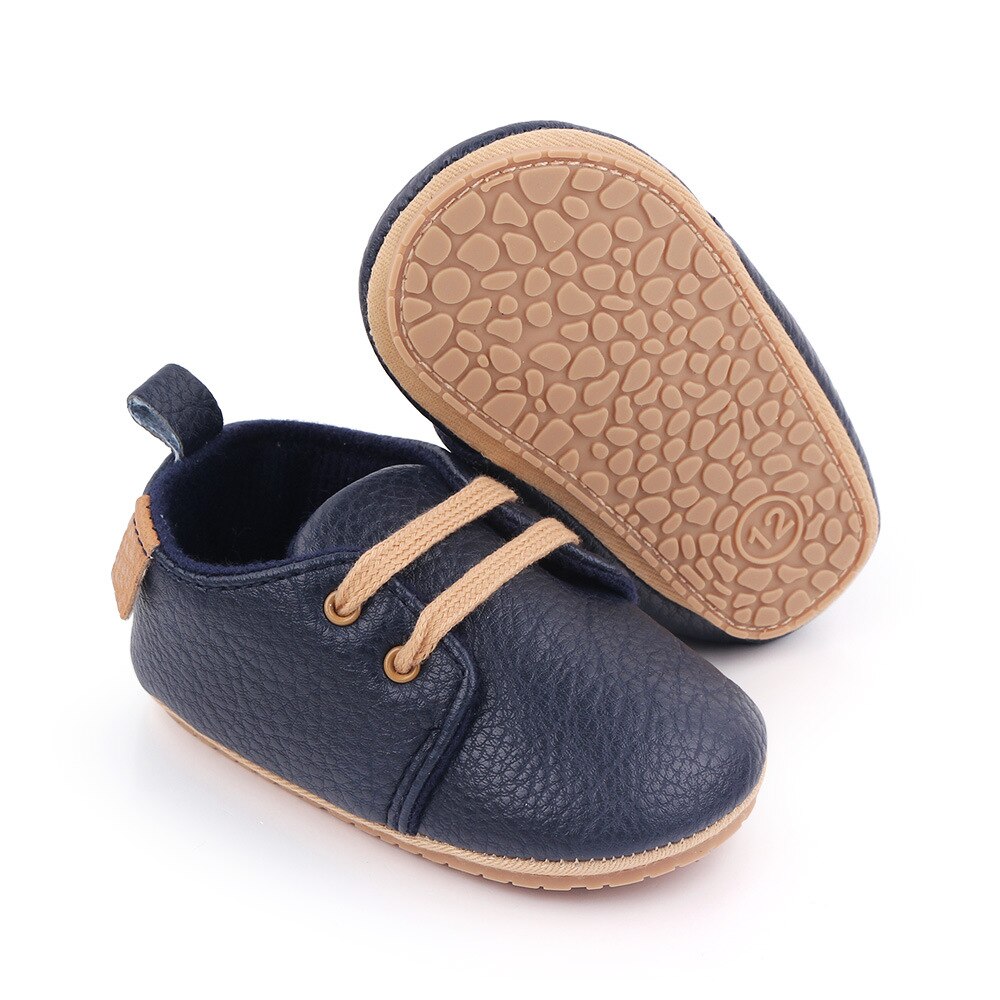 Retro Leather Baby Shoes