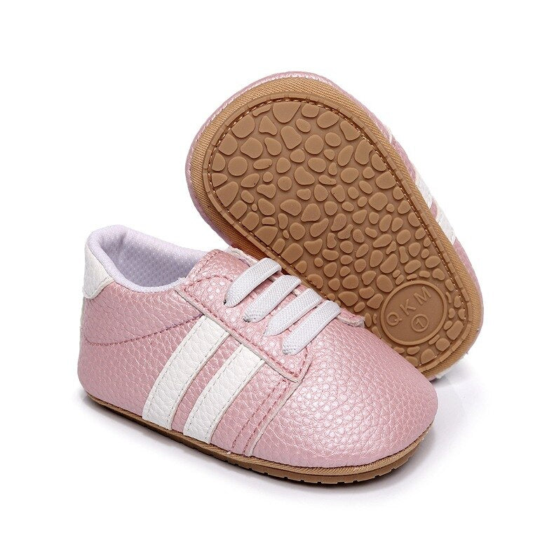 Retro Leather Baby Shoes