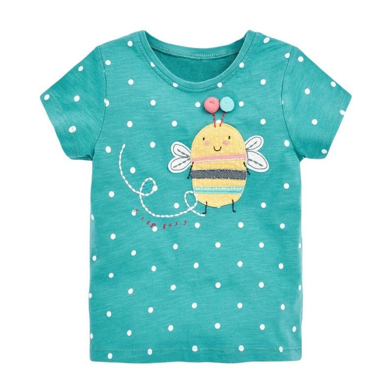 Cotton T-shirt Short Sleeve 2-7 Years