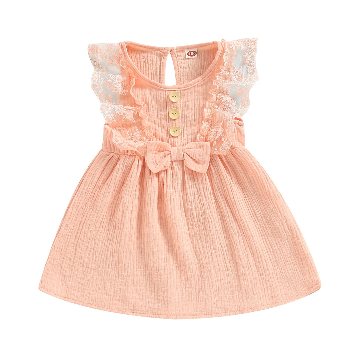 Girls Ruffle Summer Dress