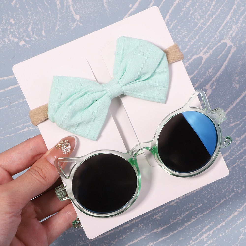 Children's Sunglasses And Hairband Set