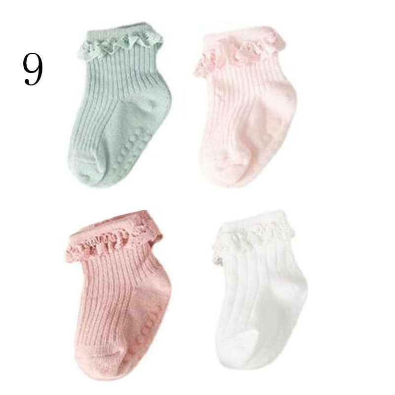 Girls Frilly Socks