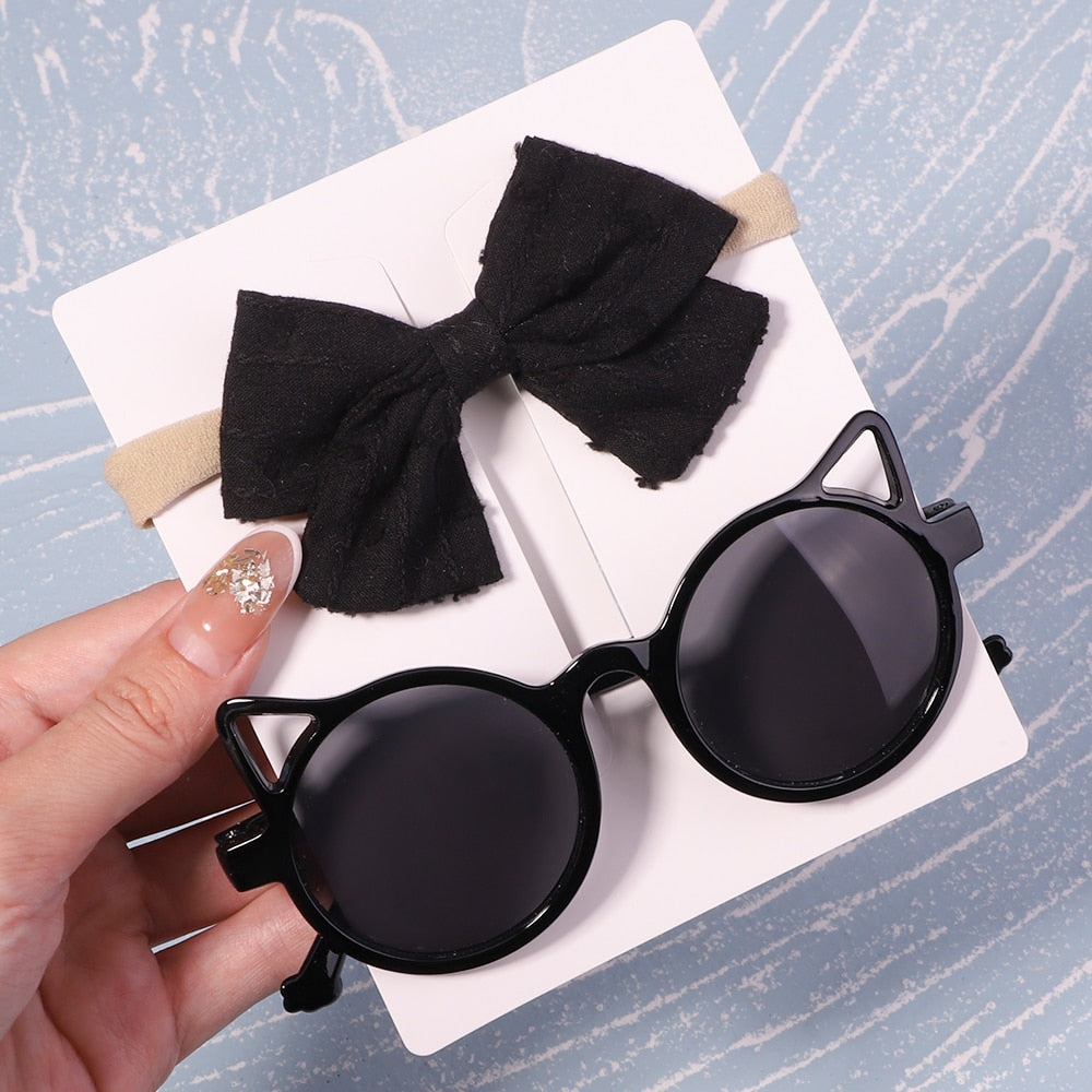 Children's Sunglasses And Hairband Set