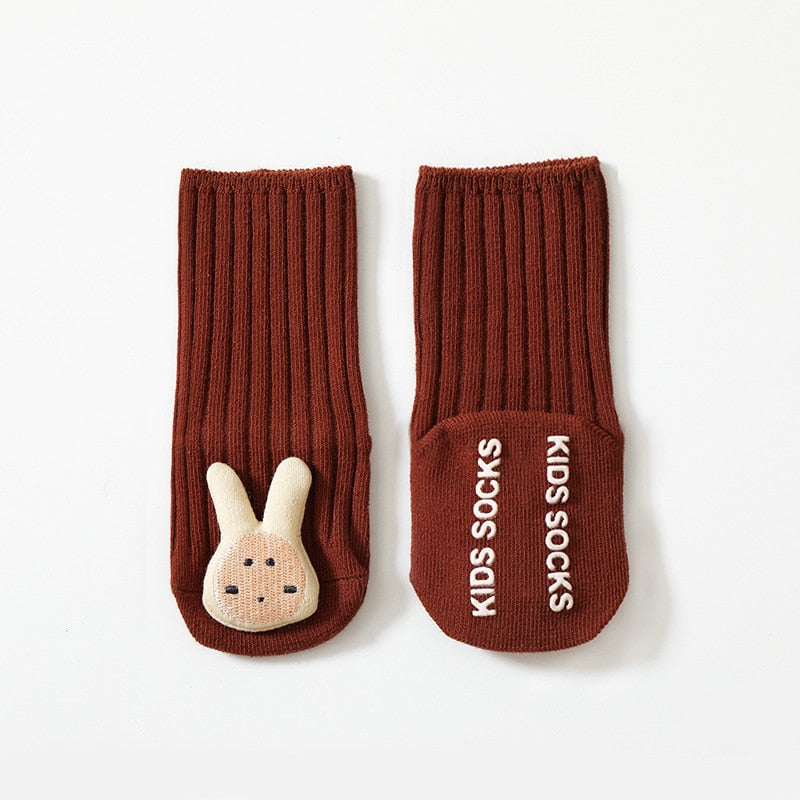 Animal Baby Booty Socks