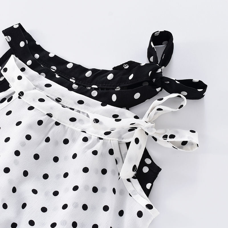 Children's Polka Dot Top and Trouser Set