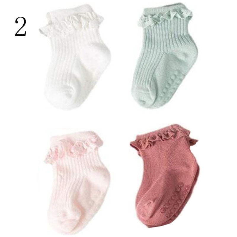 Girls Frilly Socks