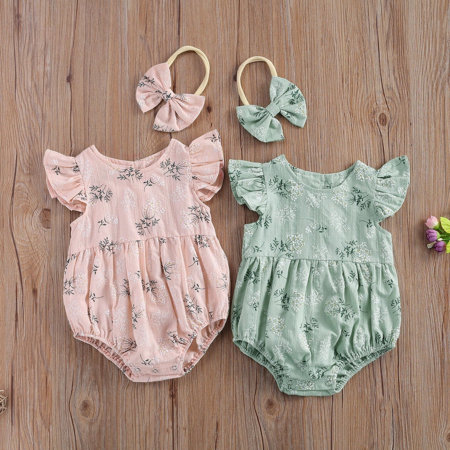 Baby Girl Ruffle Romper