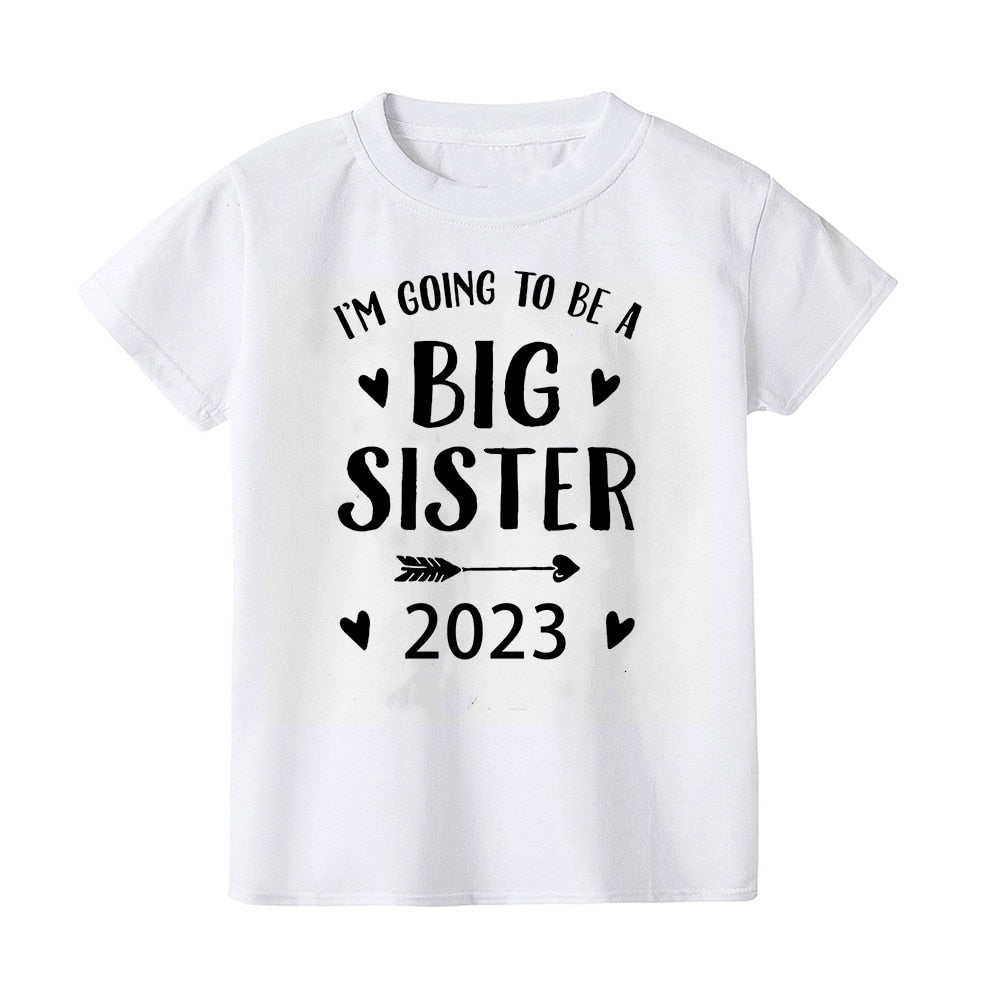 Being Promoted To Big Sister/Brother 2023 Kids T-Shirt