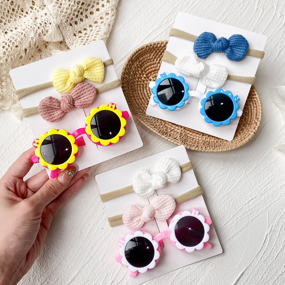 Children's Sunglasses And Hairband Set