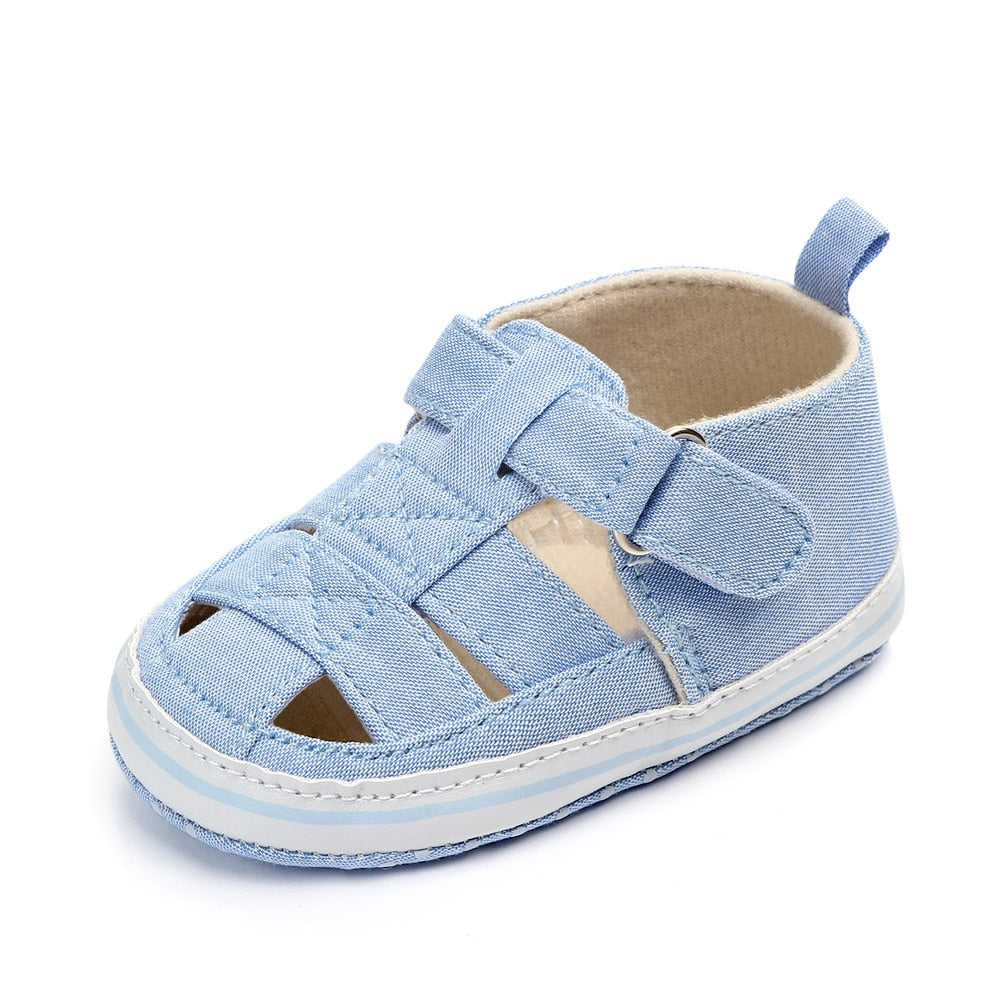 Boys Soft Crib Shoes 0-18M