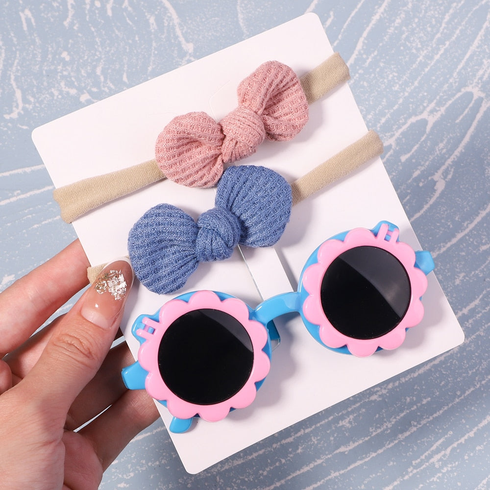 Children's Sunglasses And Hairband Set