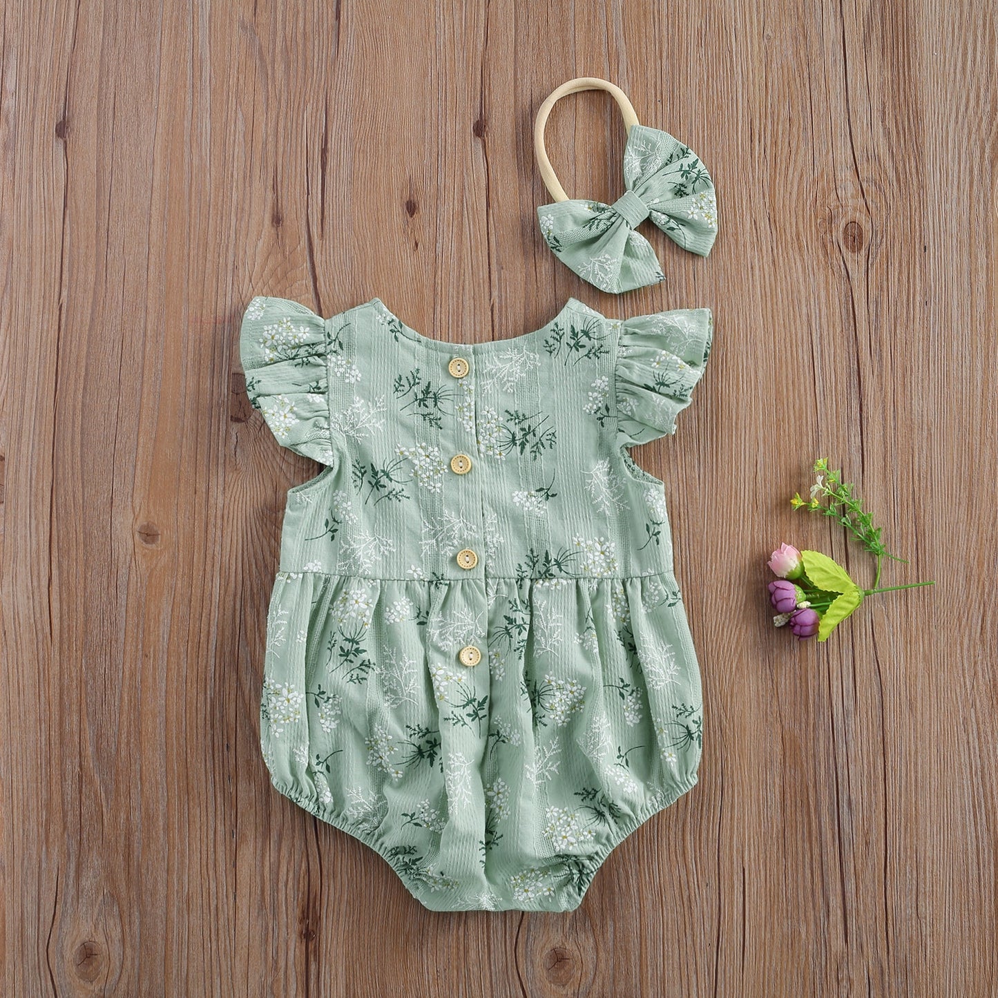 Baby Girl Ruffle Romper