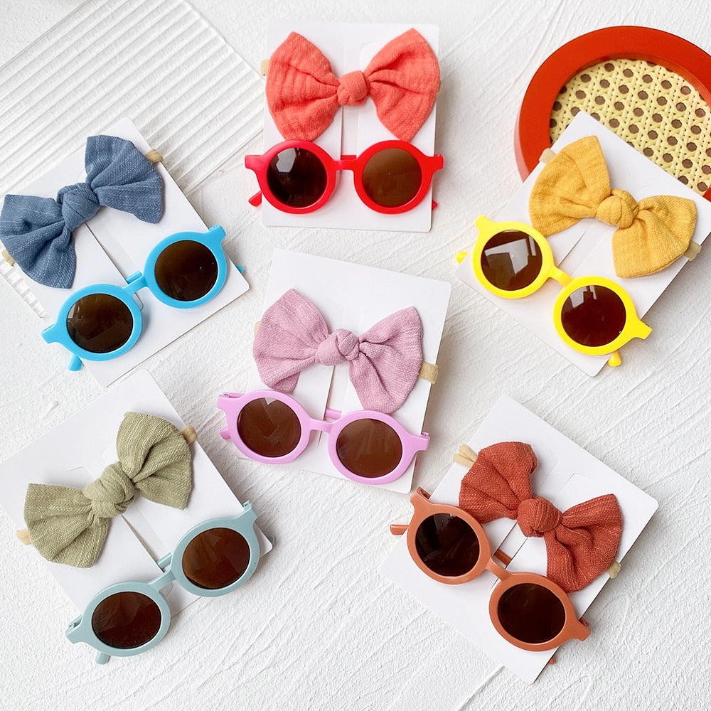 Children's Sunglasses And Hairband Set