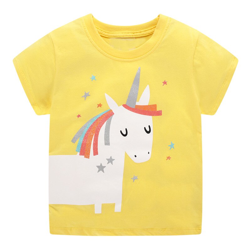 Cotton T-shirt Short Sleeve 2-7 Years