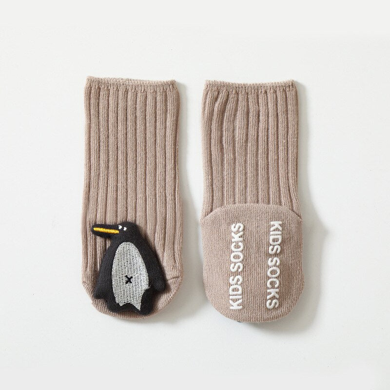 Animal Baby Booty Socks