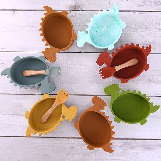 Silicone Baby Feeding Bowl