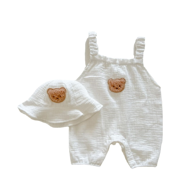 Baby Bear Romper and Hat