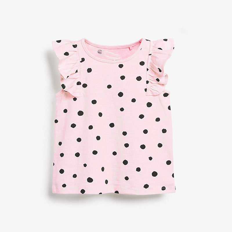 Cotton T-shirt Short Sleeve 2-7 Years