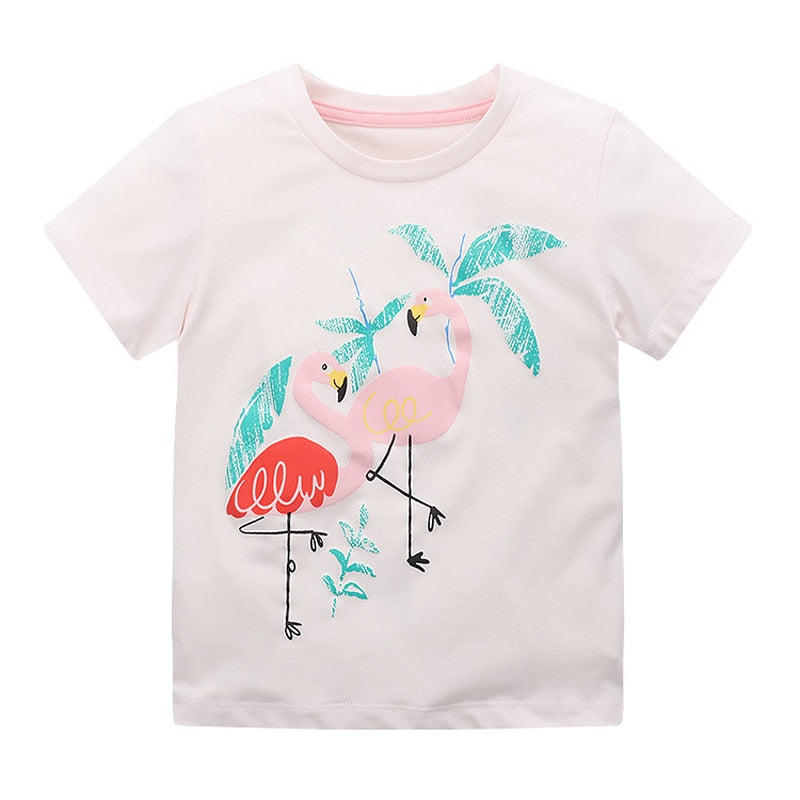 Cotton T-shirt Short Sleeve 2-7 Years