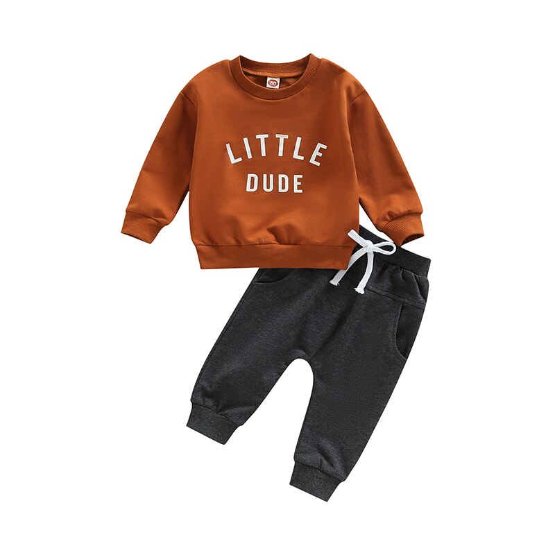 Little Dude Boys Tracksuit