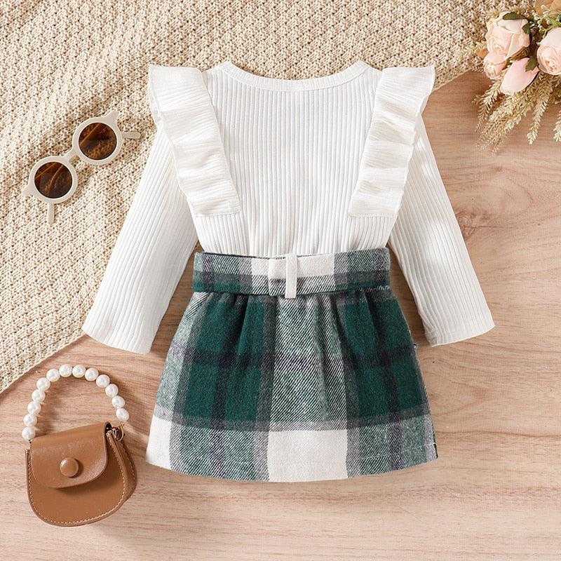 Girls Skirt and Top Set