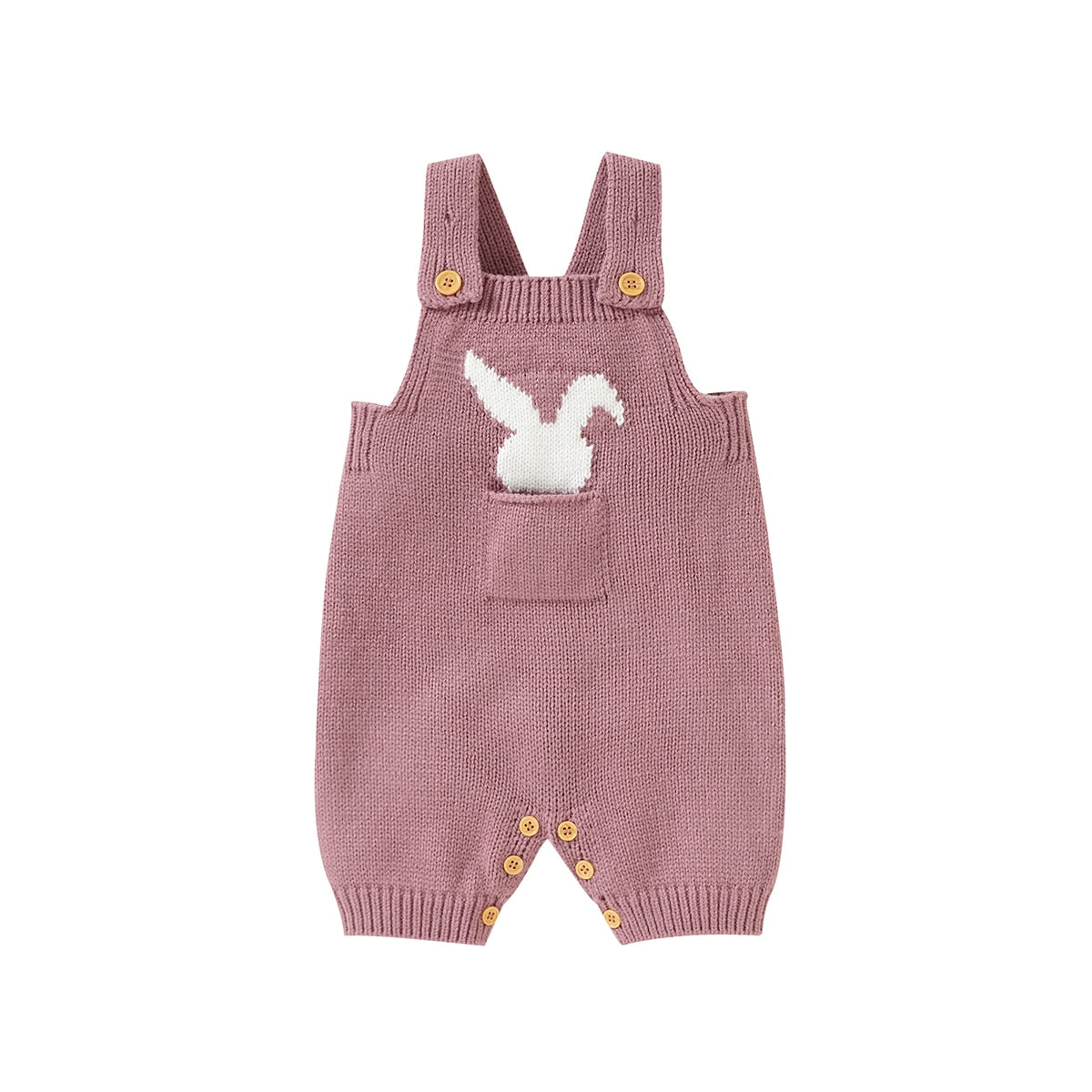 Rabbit Knitted Easter Jumpsuits