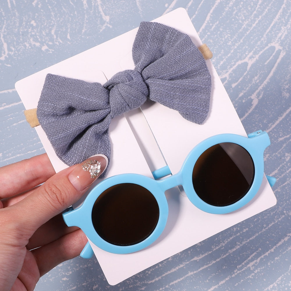 Children's Sunglasses And Hairband Set