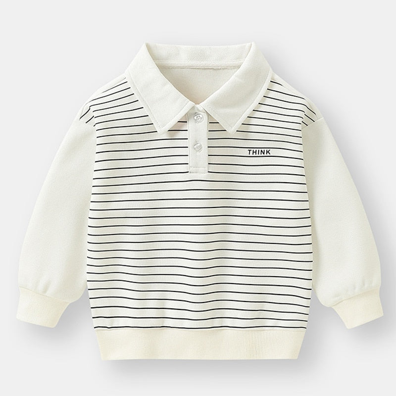 Boys Striped Sweatshirt