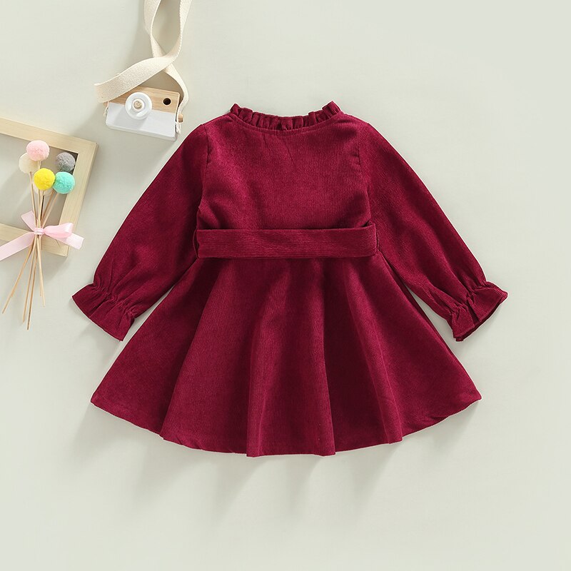 Girls Corduroy Dress