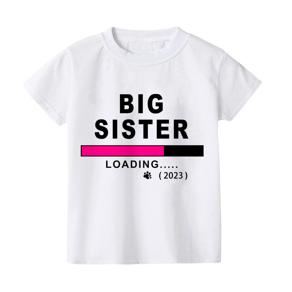 Being Promoted To Big Sister/Brother 2023 Kids T-Shirt