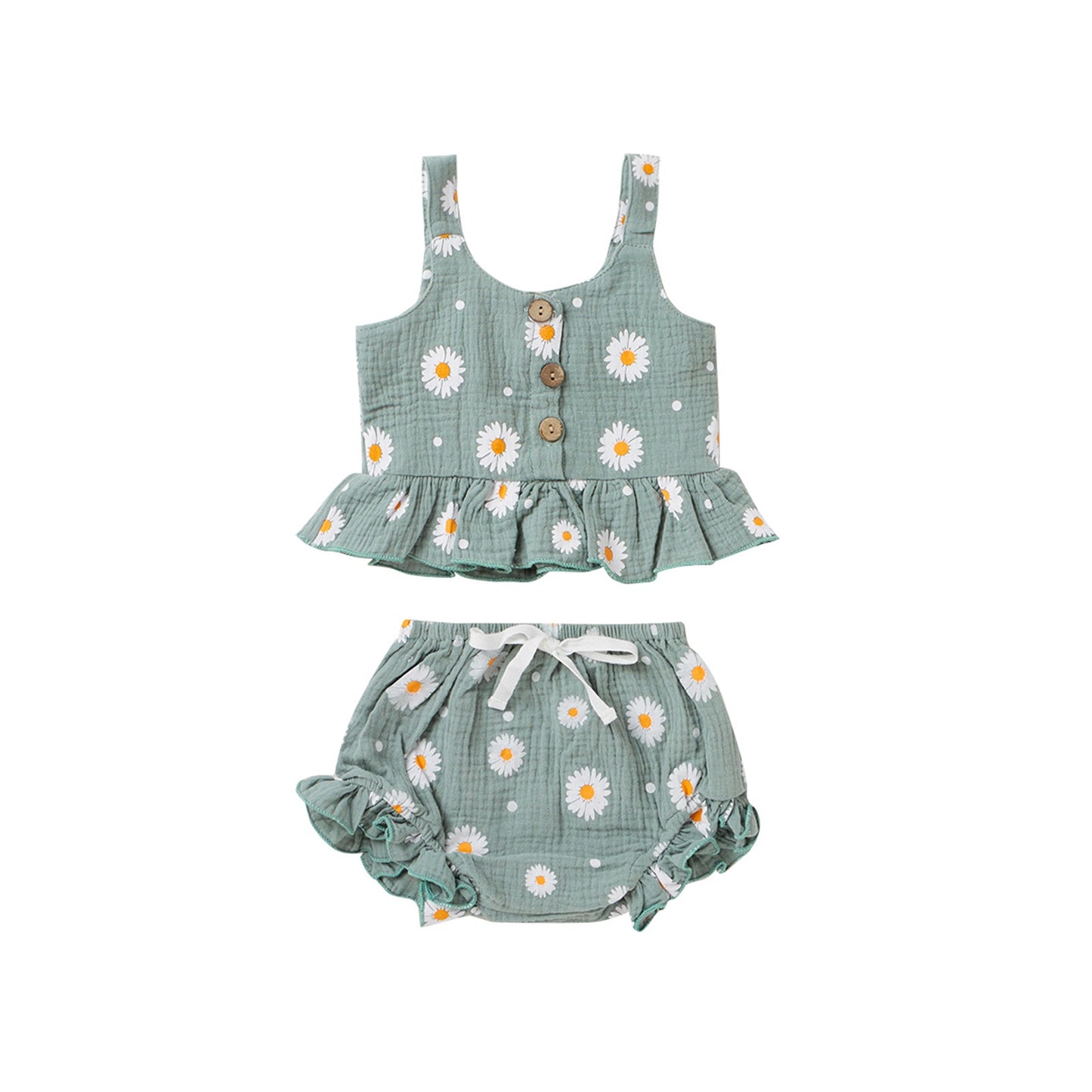 Summer Flower Short and Top Set