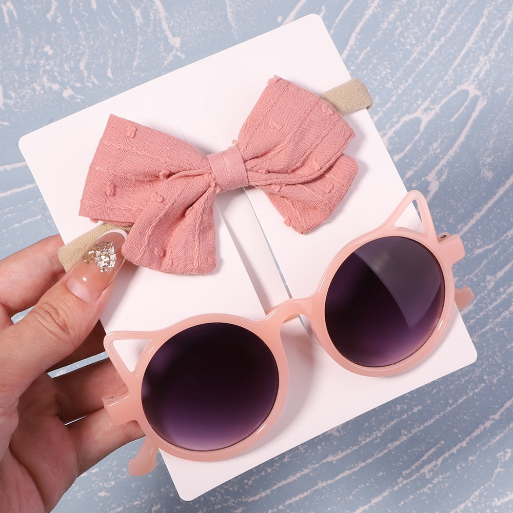 Children's Sunglasses And Hairband Set