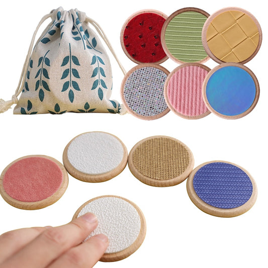 Children Sensory Tactile Matching Game Boards