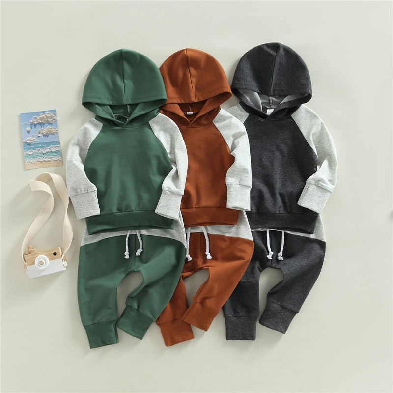 Boys Hooded Lounge Set