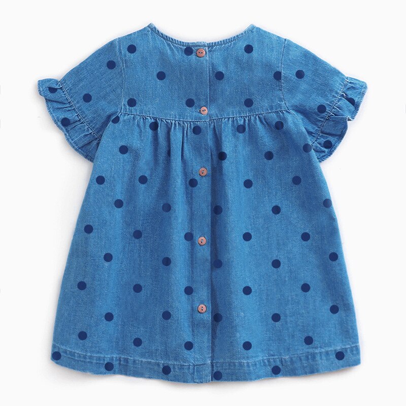 Girls Summer Giraffe Dress