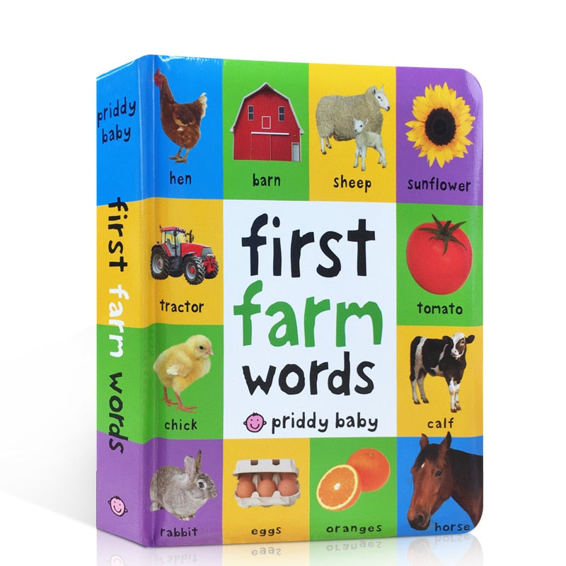 First 100 Animals Words Book for Kids