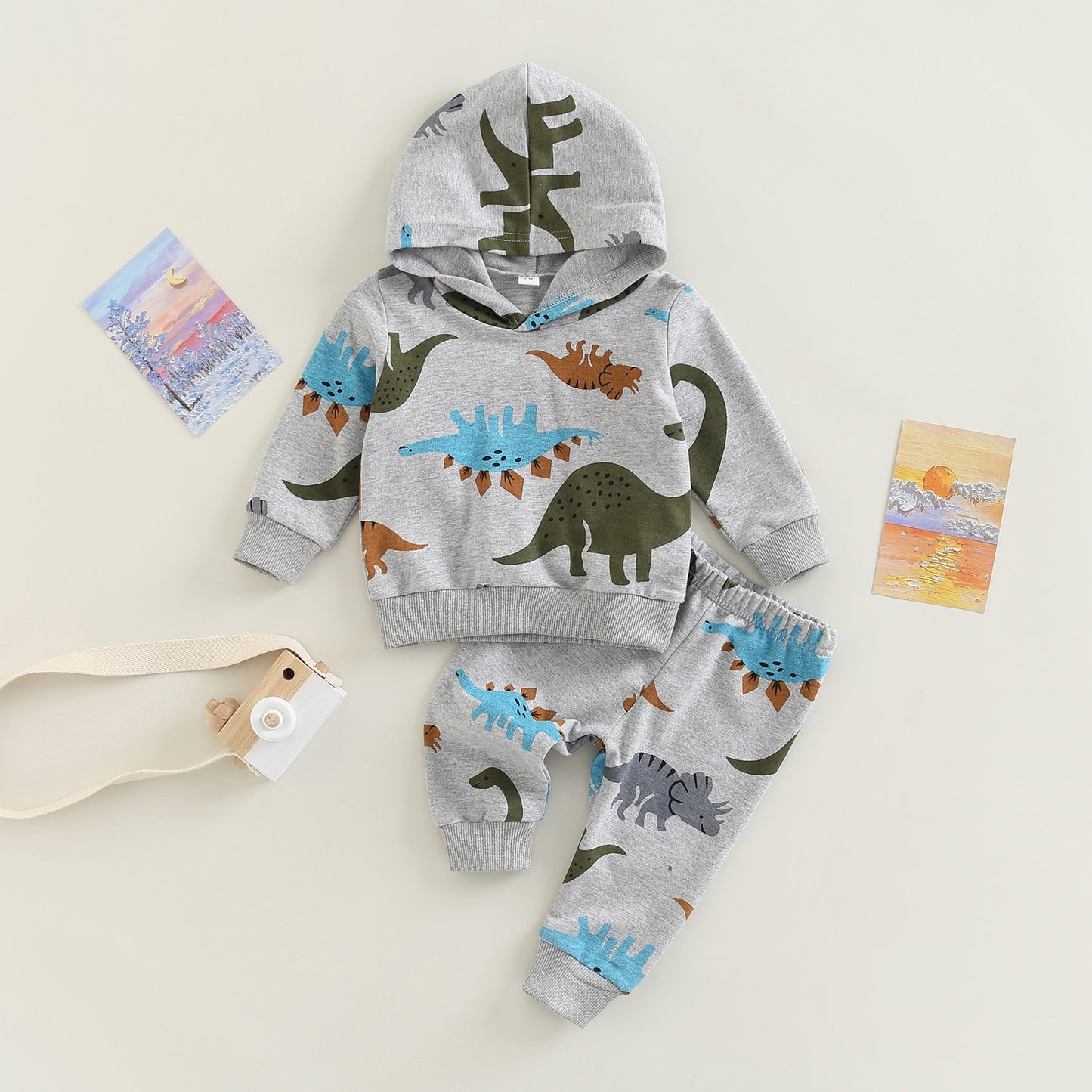 Baby Boys Dinosaur Lounge Set