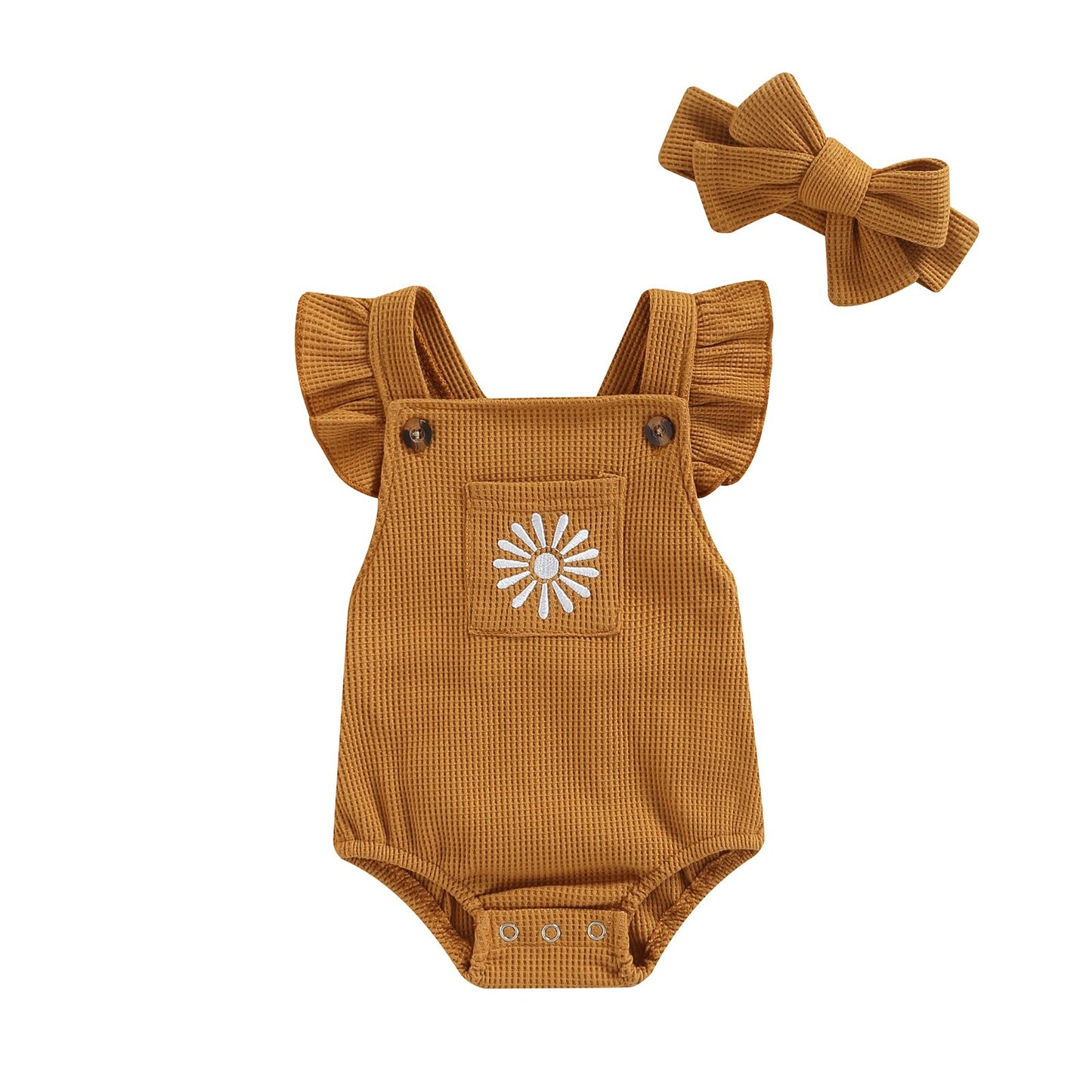 Sun Print Baby Romper